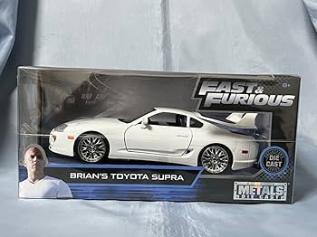 ワイルドスピード　ミニカー　1:18スケール　スープラ　白 Amazon | FF/ミニカー スープラ/白/ホワイト/ブライアン